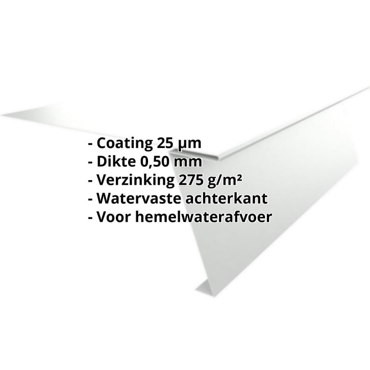 Startprofiel | Voor felsplaat PD-510-S | Staal 0,50 mm | 25 µm Polyester | 7035 - Lichtgrijs #2