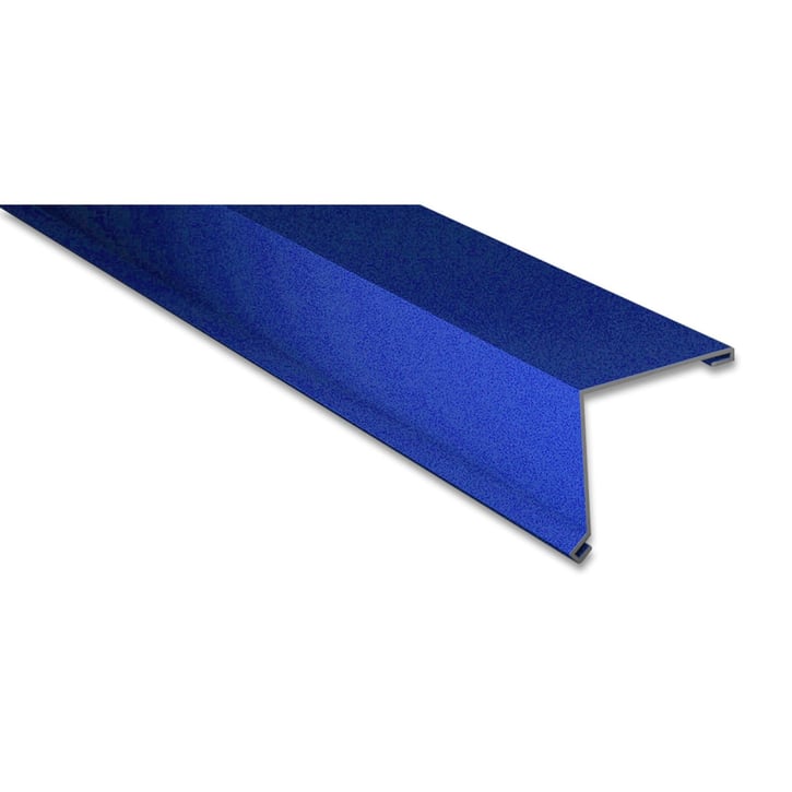 Nok lessenaarsdak | 200 x 250 mm | 80° | Staal 0,50 mm | 25 µm Polyester | 5010 - Gentiaanblauw #1