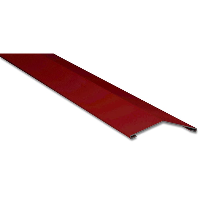 Nokstuk vlak | 145 x 145 mm | 150° | Staal 0,50 mm | 35 µm Mattpolyester | 29 - Rood #1