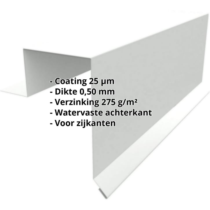 Windveer | Felsplaat PD-510-S | Staal 0,50 mm | 25 µm Polyester | 7035 - Lichtgrijs #2