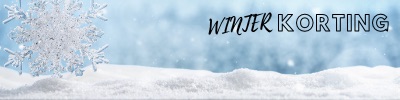 Winter korting - tot 30%!